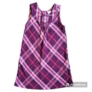 Blueberi Boulevard plaid dress